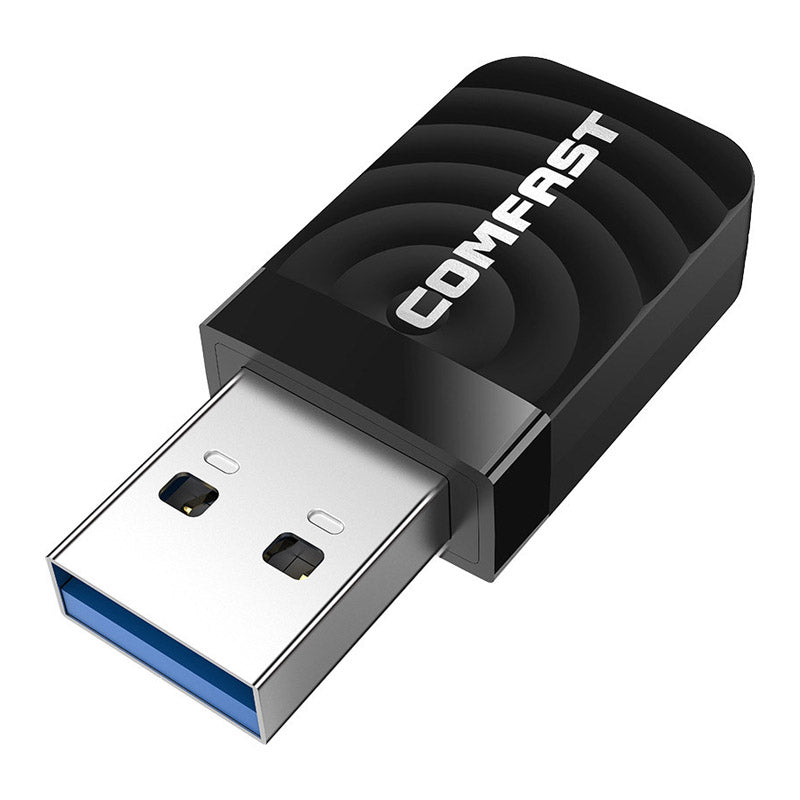 COMFAST CF-812AC USB WiFi Adapter 2.4Ghz/5GHz 1300Mbps USB Wireless Adapter Dual Band WiFi Receiver AC Wi-Fi Dongle Network Card COMFAST CF-812AC USB WiFi Adapter 2.4Ghz/5GHz 1300Mbps USB Wireless Adapter Dual Band WiFi Receiver AC Wi-Fi Dongle Network Card